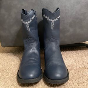 JUSTIN Boots Leather Upper Size 12D Style 4604 - Pretty Much New